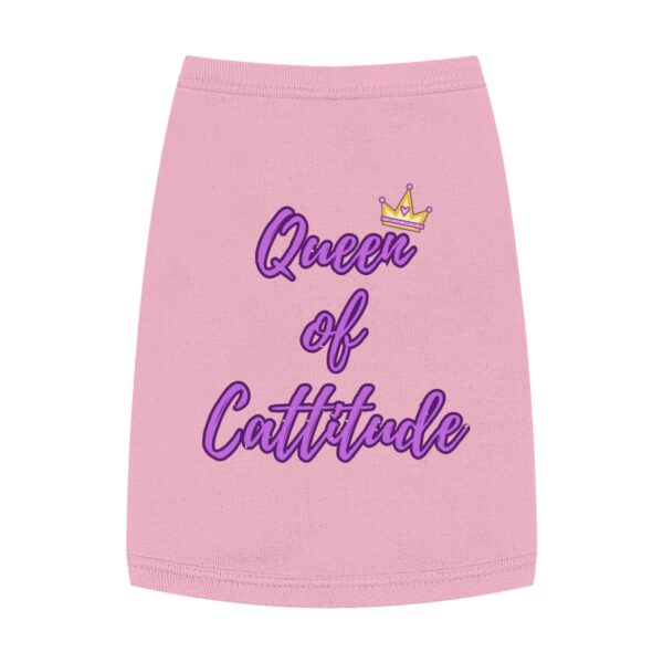 Queen of Cattitude Pet Tank Top for Cool Cats - Image 9