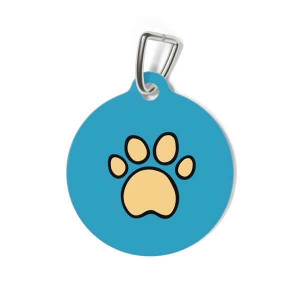 Paws Off My Treats Pet Tag - Stylish Pet ID Tag for Dapper Dogs - Image 3