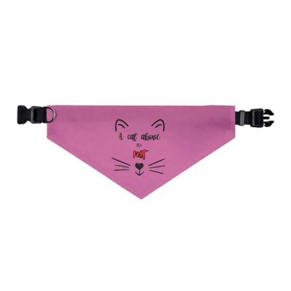 A Cat Above the Rest Cat Bandana Collar - Image 2