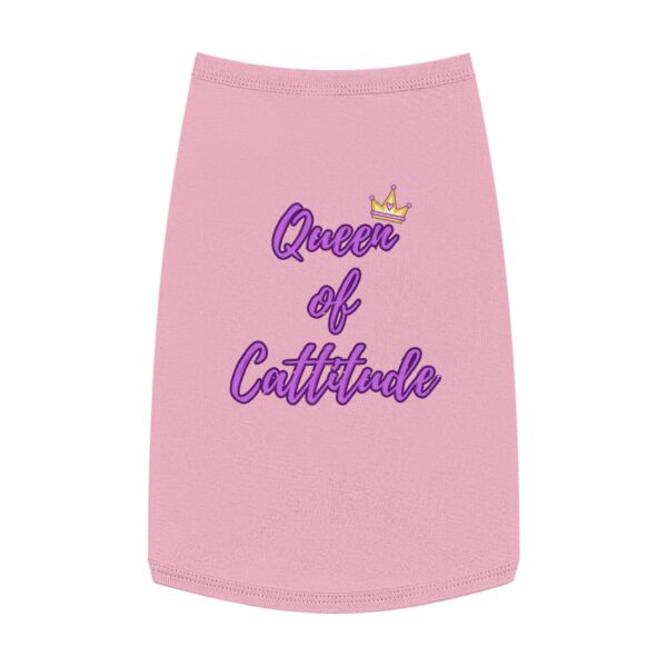 Queen of Cattitude Pet Tank Top for Cool Cats - Image 7