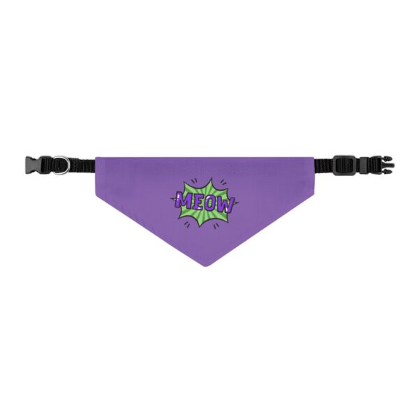 Meow Pet Bandana Collar for Cats - Image 3