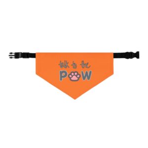 Talk to the Paw Pet Bandana Collar for Cats