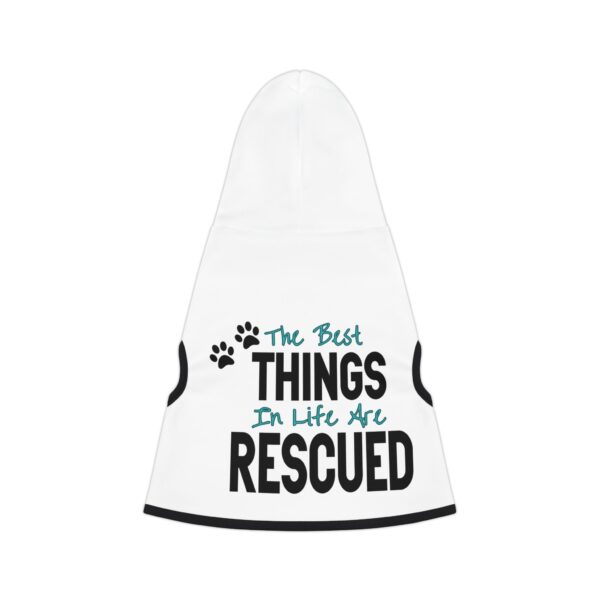 The Best Things in Life Pet Hoodie for Cool Cats