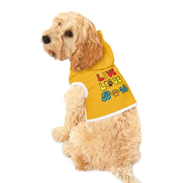 Live Love Bark Pet Hoodie for Stylish Dogs - Image 4