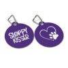 Sloppy Kisser Pet Tag - Stylish Pet ID Tag for Dapper Dogs