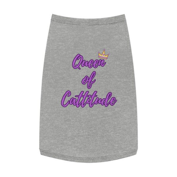 Queen of Cattitude Pet Tank Top for Cool Cats - Image 11