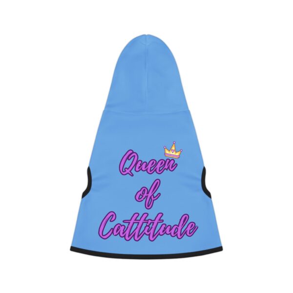 Queen of Cattitude Pet Hoodie for Cool Cats - Image 5