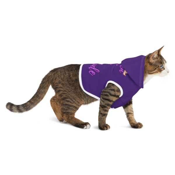 Queen of Cattitude Pet Hoodie for Cool Cats - Image 2
