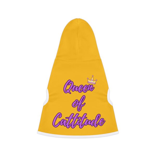 Queen of Cattitude Pet Hoodie for Cool Cats