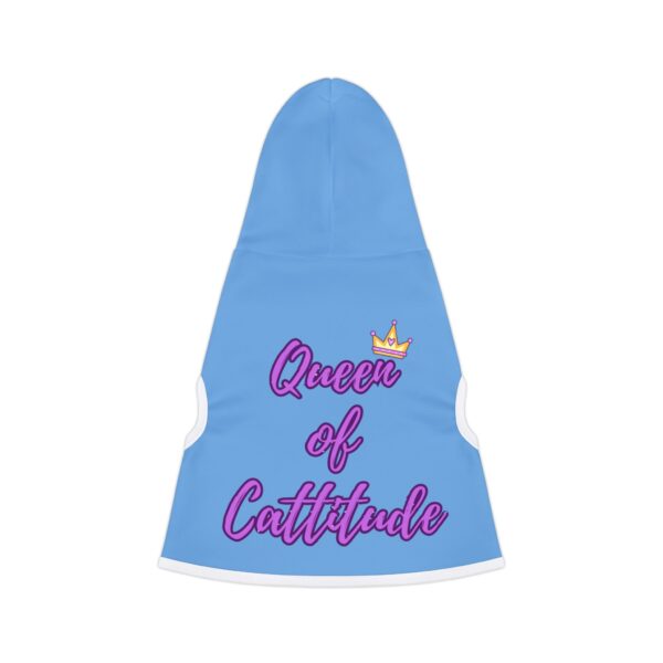 Queen of Cattitude Pet Hoodie for Cool Cats