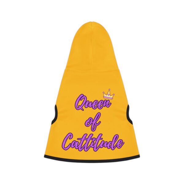 Queen of Cattitude Pet Hoodie for Cool Cats - Image 5