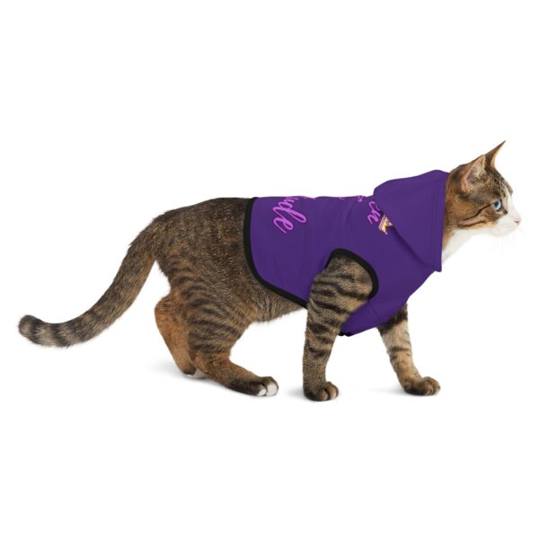 Queen of Cattitude Pet Hoodie for Cool Cats - Image 6
