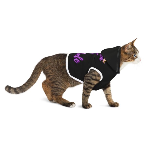 Queen of Cattitude Pet Hoodie for Cool Cats - Image 2