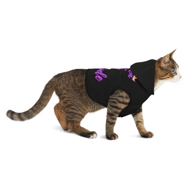 Queen of Cattitude Pet Hoodie for Cool Cats - Image 6