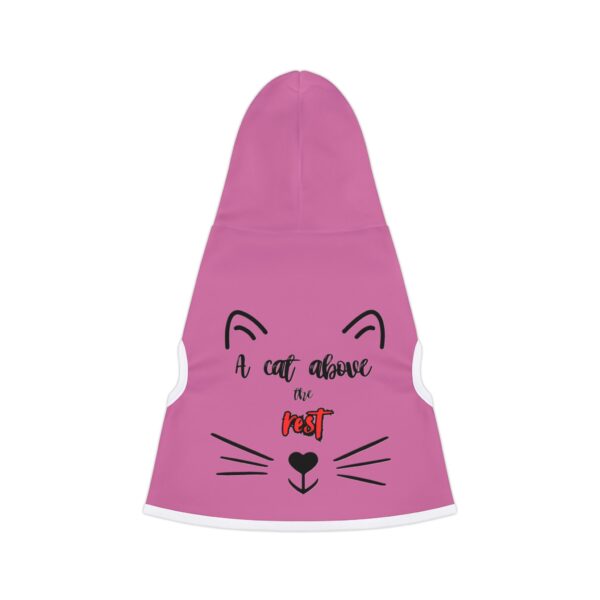 A Cat Above The Rest Pet Hoodie for Cool Cats