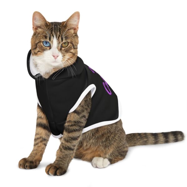 Queen of Cattitude Pet Hoodie for Cool Cats - Image 4