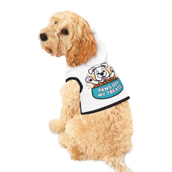 Paws Off My Treats Pet Hoodie for Stylish Dogs - Image 2