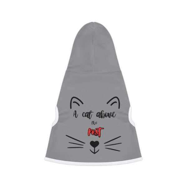 A Cat Above The Rest Pet Hoodie for Cool Cats