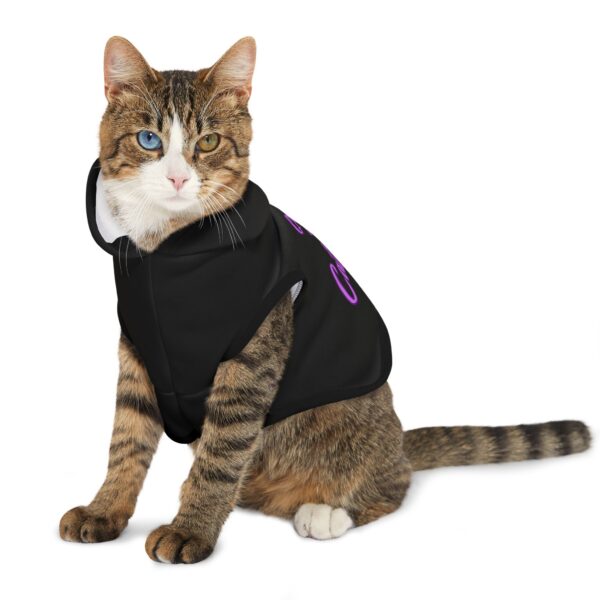 Queen of Cattitude Pet Hoodie for Cool Cats - Image 8