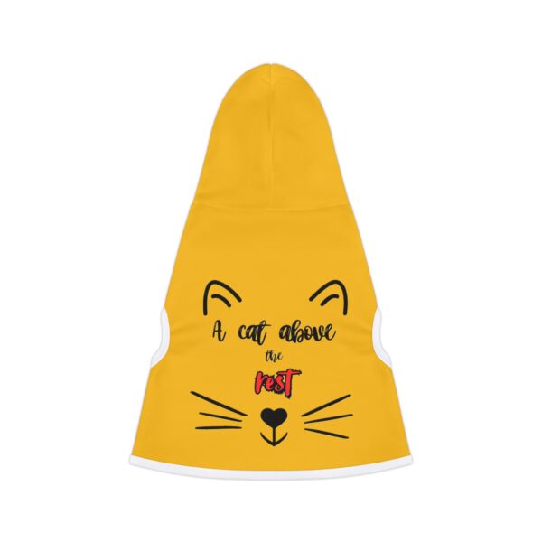 A Cat Above The Rest Pet Hoodie for Cool Cats