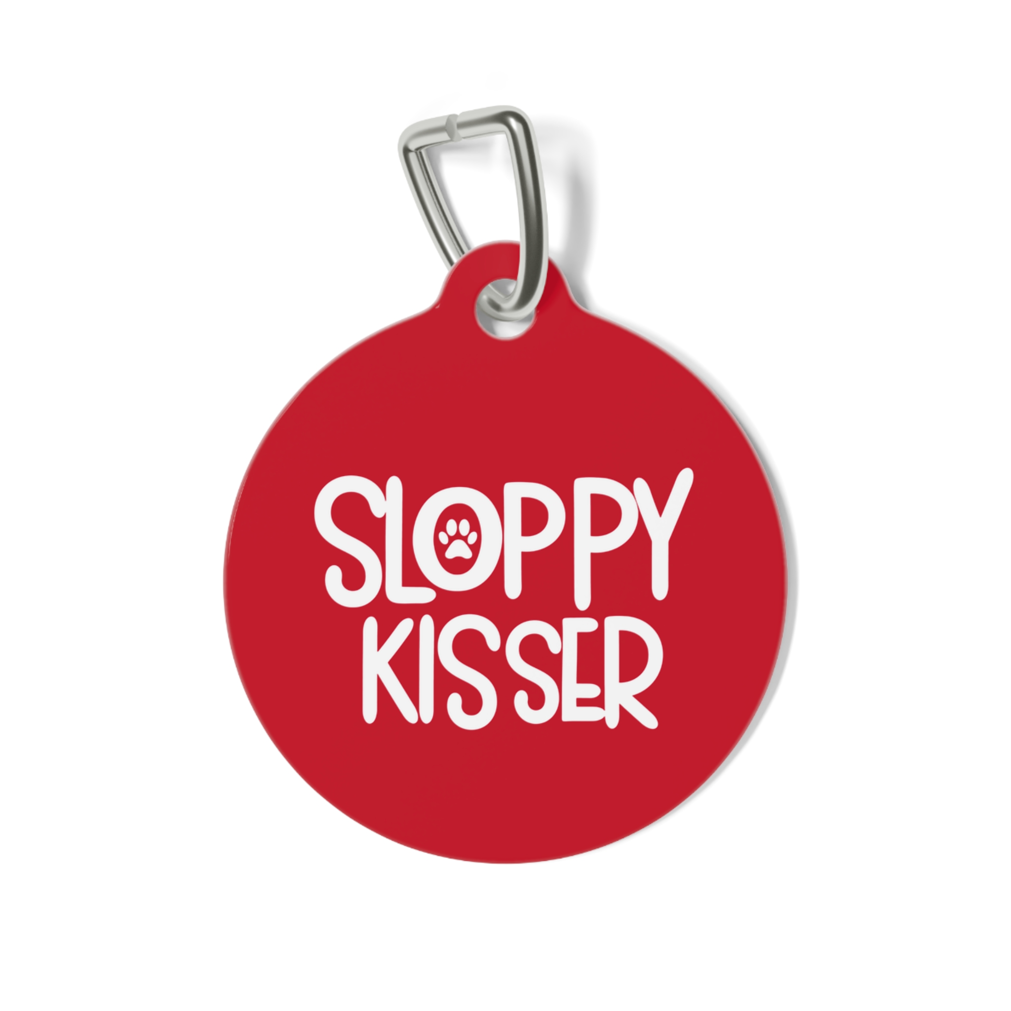 Sloppy Kisser Pet Tag - Stylish Pet ID Tag for Dapper Dogs - Image 2