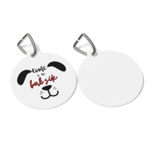 Come To The Bark Side Pet Tag - Stylish Pet ID Tag for Dapper Dogs