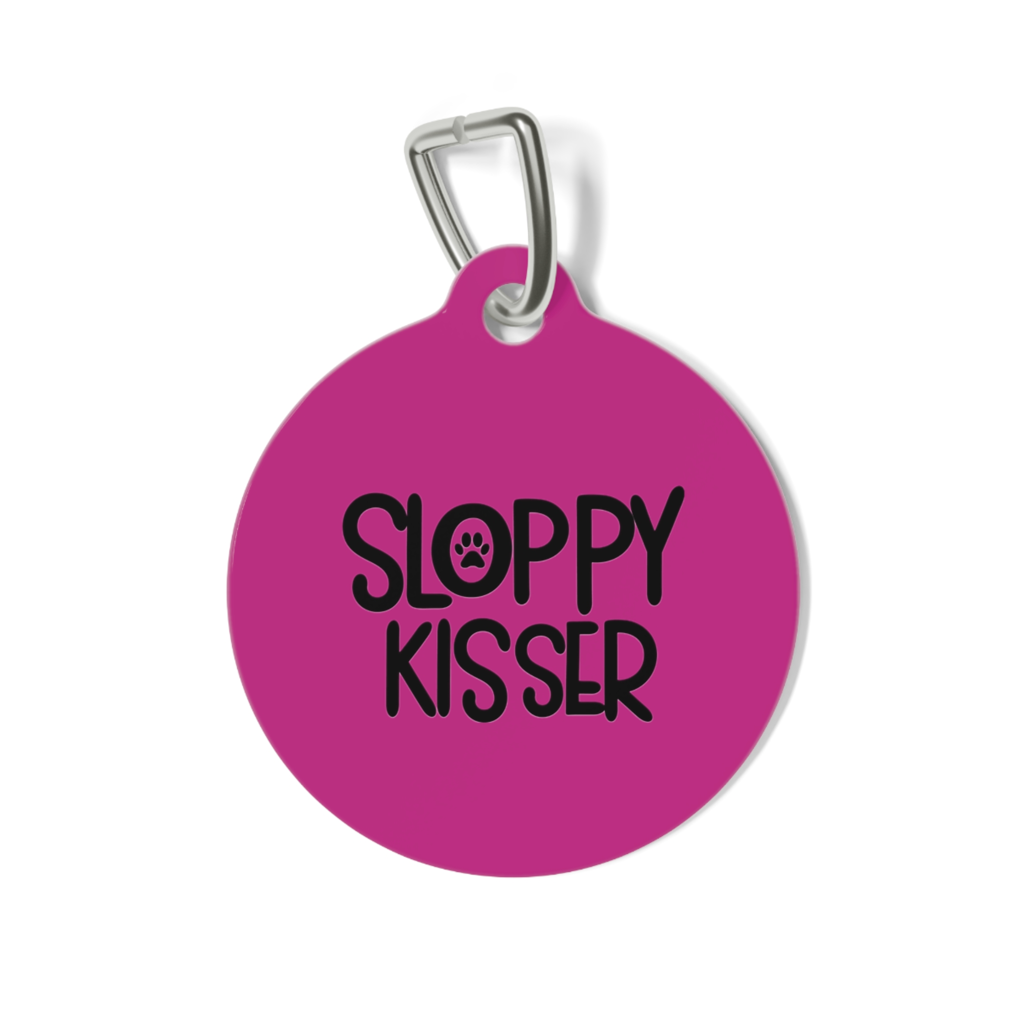 Sloppy Kisser Pet Tag - Stylish Pet ID Tag for Dapper Dogs - Image 2